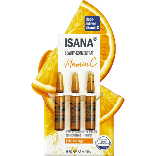Isana Beauty Concentrate Vitamin C
6ml
(3x2ml)