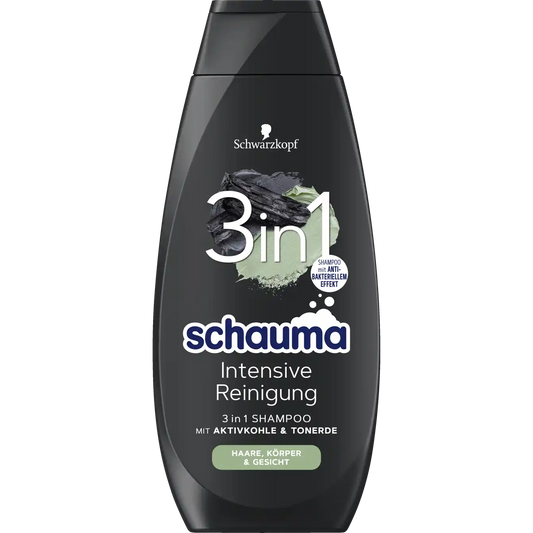 Schwarzkopf Schauma 3in1 Intensive Cleansing Shampoo 400ml