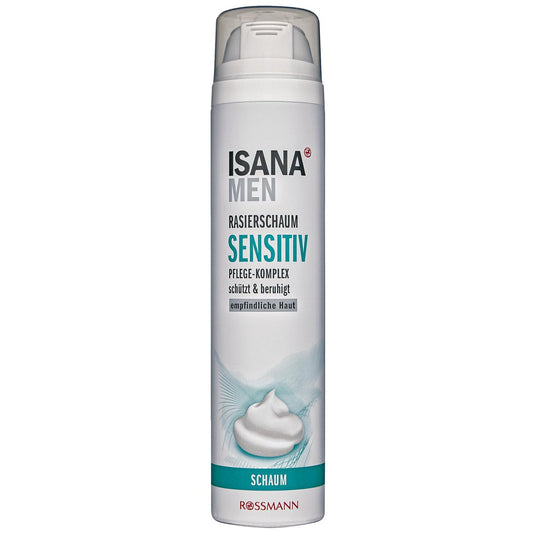 ISANA MEN Shaving foam sensitive 300 ml
