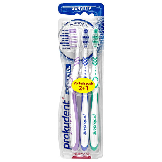 Prokudent interdental toothbrush sensitive
3 pieces